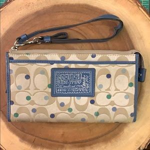 Coach wallet wristlet